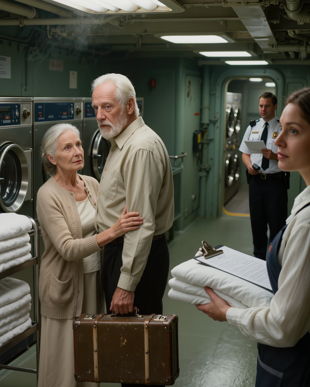 They took a two-week cruise to “get away,” then never went home. For 13 years, Ed and Mabel quietly rebooked cabin after cabin, living like gentle ghosts at sea—still calling the kids, still sending postcards. The twist? They weren’t caught by police or tech… but by a laundry cleaner who noticed they’d “always” been there. | HO,