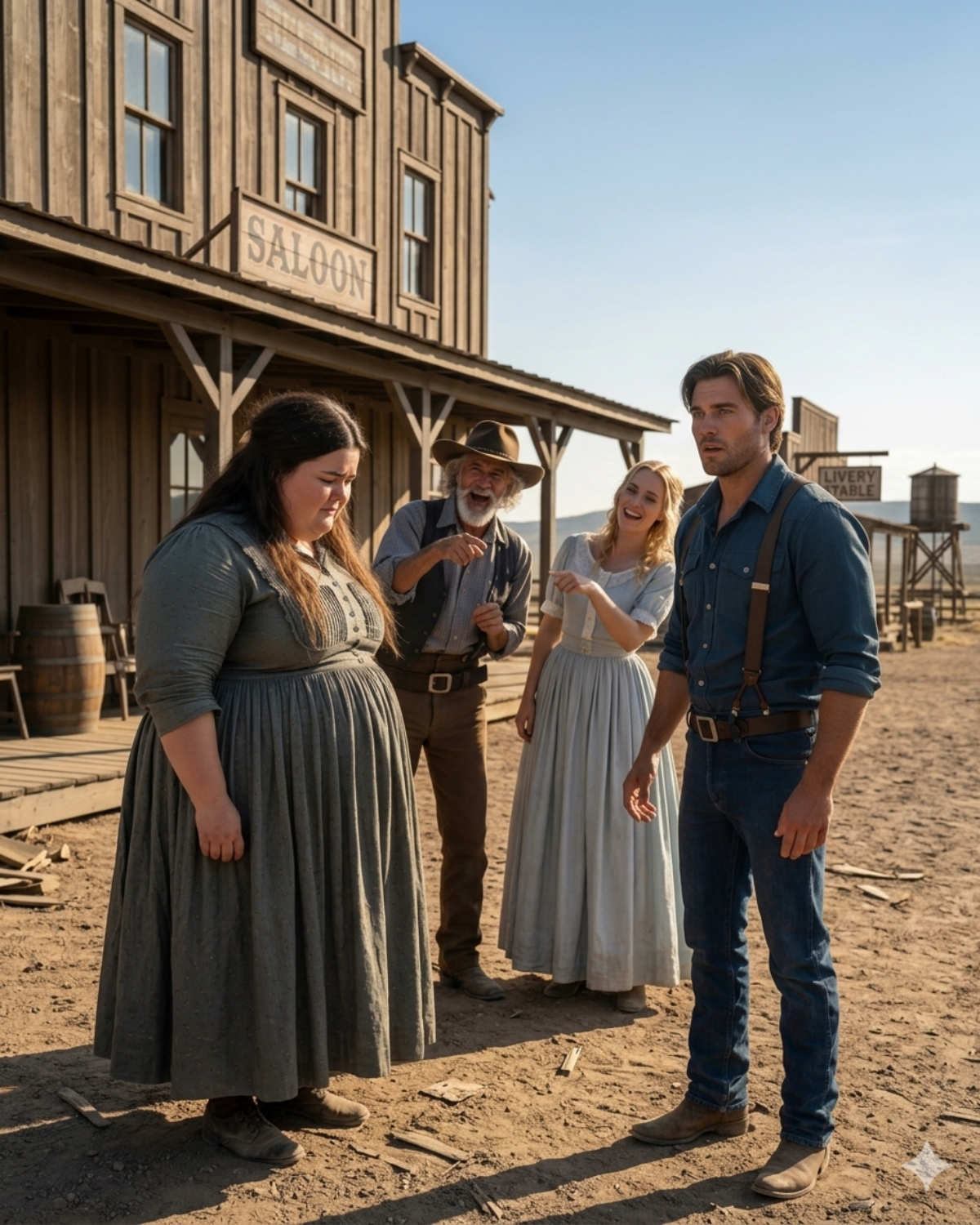 A young woman was sent to a remote ranch as a cruel joke — her father offered her instead of her beautiful sister, expecting the rancher to send her away. But the strong, silent cowboy looked at her, handed her a shovel | HO