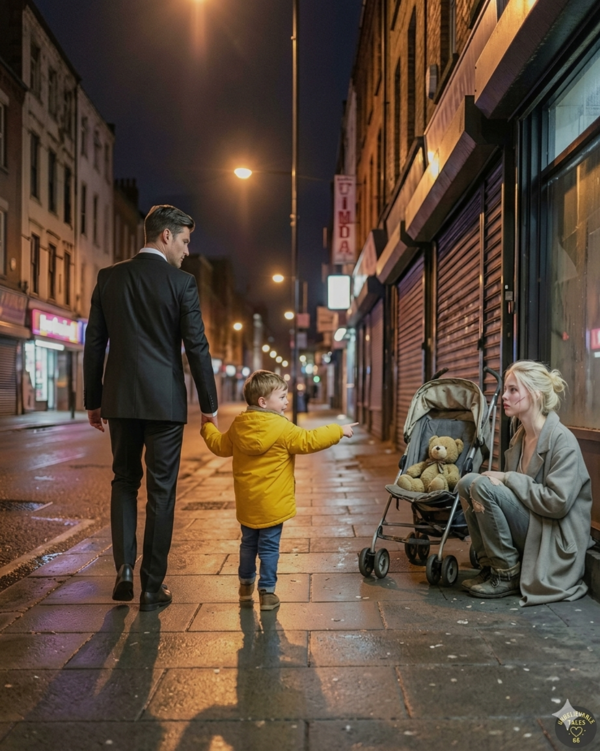 The Wealthy Man Ignored the Beggar — Until His Son Said, ‘Daddy… That’s Mommy’ | HO’