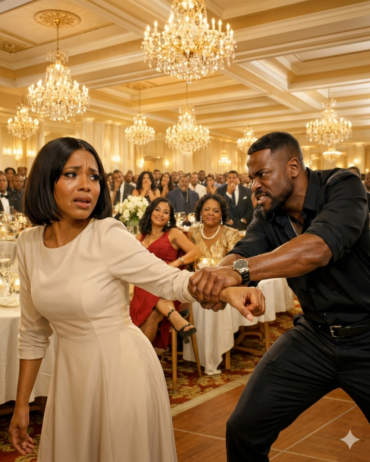 Nadine spent three days cooking for her husband’s lavish 40th birthday party. But when she tried to sit down, Gerald dragged her to the kitchen and told 100 guests, “Servants don’t sit with us.” His mistress took her seat… until Nadine quietly opened his briefcase and revealed what she had known for months. | HO!!!!