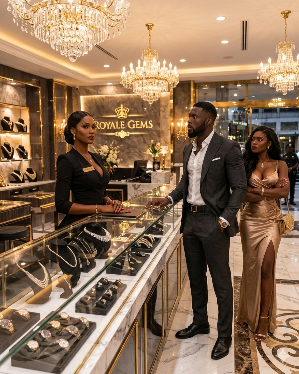 HUSBAND TOOK MISTRESS TO BUY DIAMONDS & FROZE WHEN WIFE WELCOMES THEM SAYING “WELCOME MR. & MRS.” BUT WHAT HAPPENS NEXT SHATTERS EVERYTHING.| HO!
