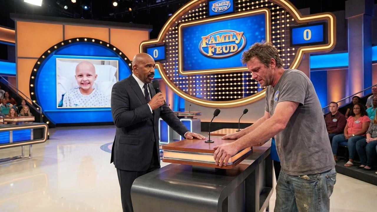 Father Played Family Feud to Cover His Daughter’s Cancer Bills — his reason made host WEEP on stage | HO!!!!