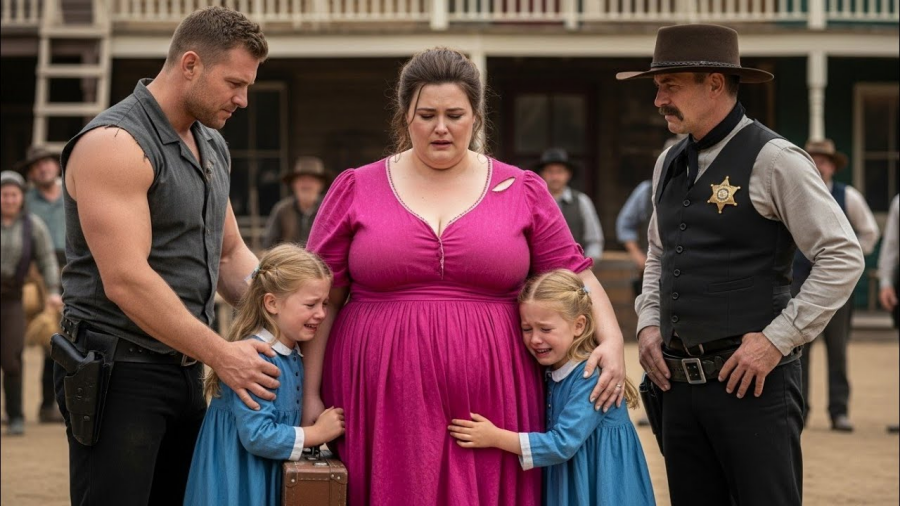 𝐇𝐞𝐫 𝐒𝐢𝐳𝐞 𝐁𝐫𝐨𝐮𝐠𝐡𝐭 𝐒𝐡𝐚𝐦𝐞—The Town Tried to Banish the Widow, But Cowboy’s Twins Wouldn’t Let Her Go | HO