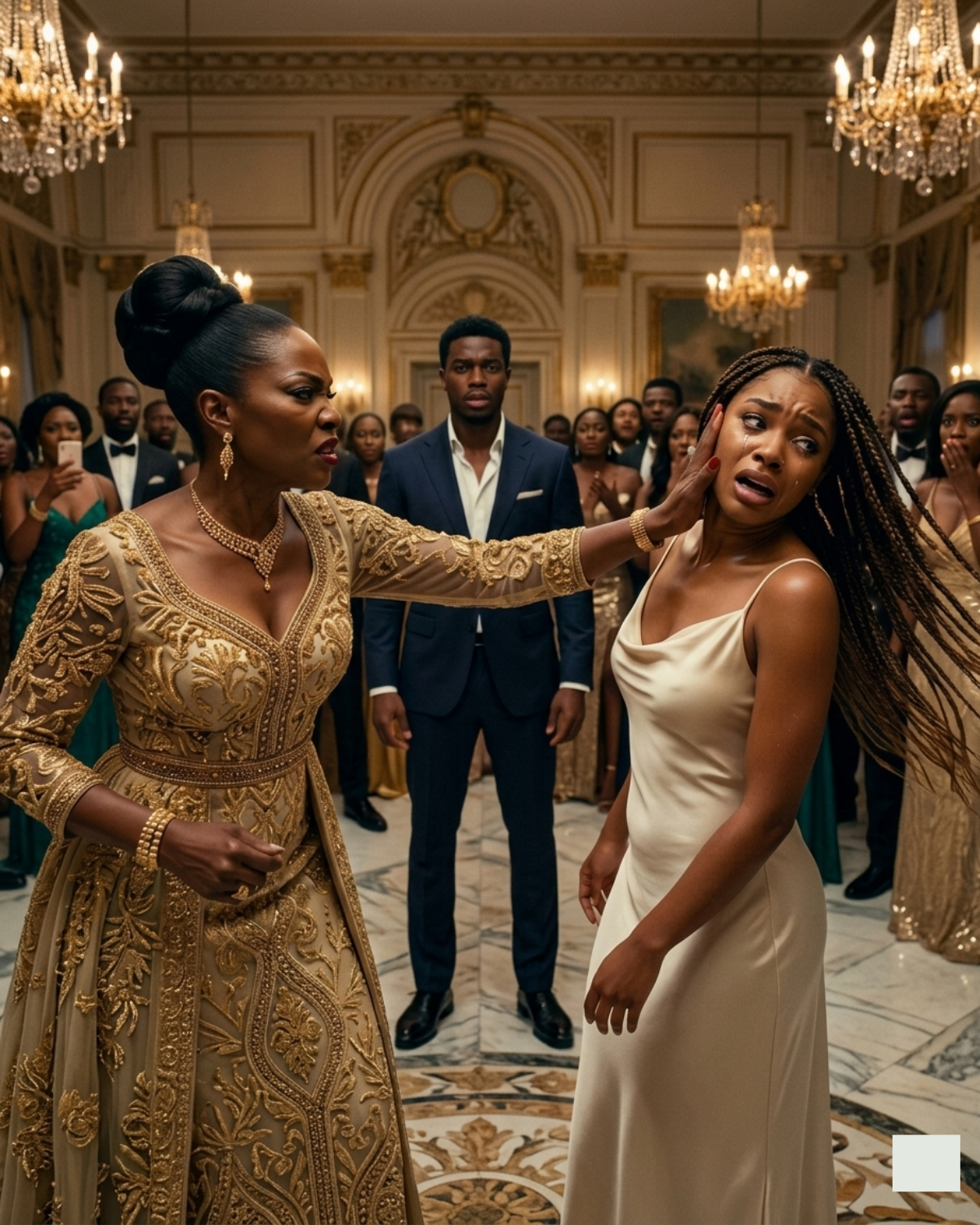 She Was Slapped at a Billionaire Party for Being “Poor”… Then Her Father Walked In | HO!!!!
