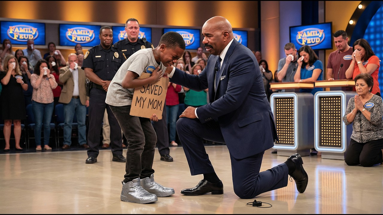 Watched a 12-year-old in duct-taped shoes crash a live TV show just to say, ‘You saved my mom.’ | HO!!!!