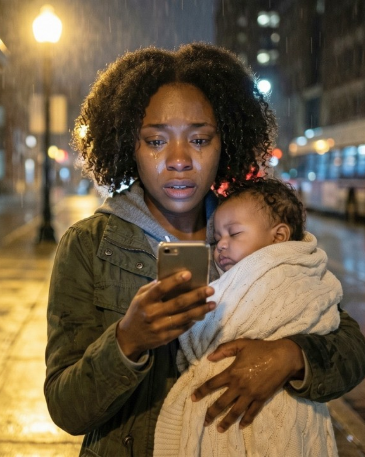 He Left Me At A Bus Stop With Our Baby And Never Came Back—7 Years Later, He Froze When He Realized | HO