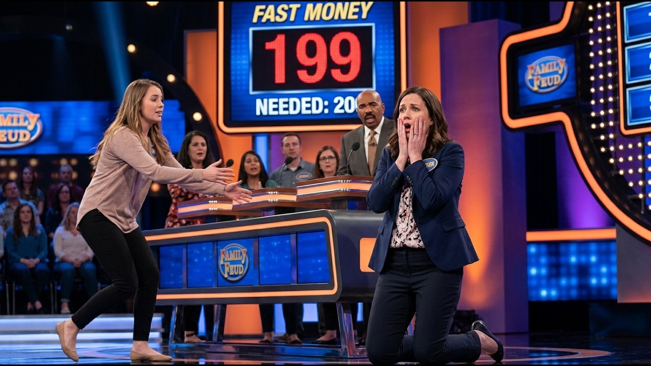 She hit 199 on Fast Money—one point short—and collapsed. Not because of pride… but because every Sunday for 8 years she’d spent her own paycheck buying pencils for kids who couldn’t. Steve asked why, went quiet, then flipped the script | HO!!!!