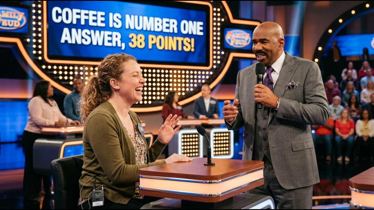 SHOCKING MOMENT ON FAMILY FEUD: Steve Harvey stopped the ENTIRE game mid-taping when he realized a blind contestant couldn’t see the board.| HO!!!!