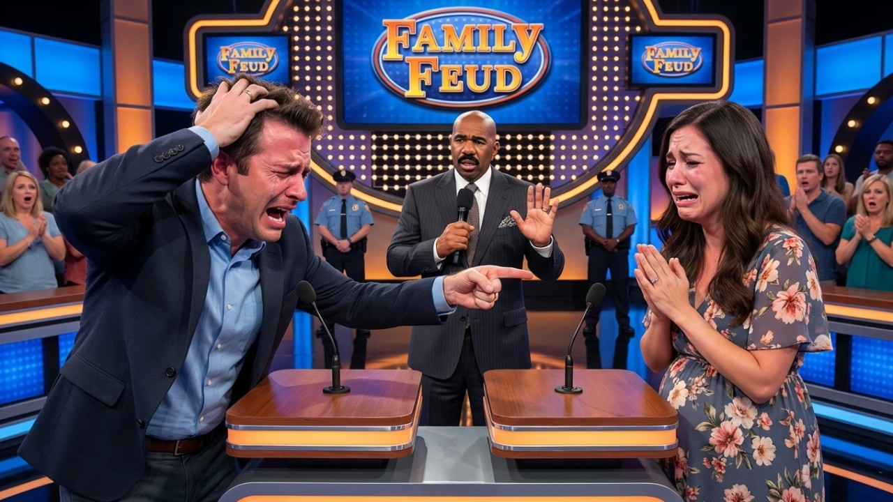Steve Harvey FROZE When Pregnant Woman’s Answer Revealed the Baby ISN’T Her Husband’s — He Was RIGHT | HO!!!!