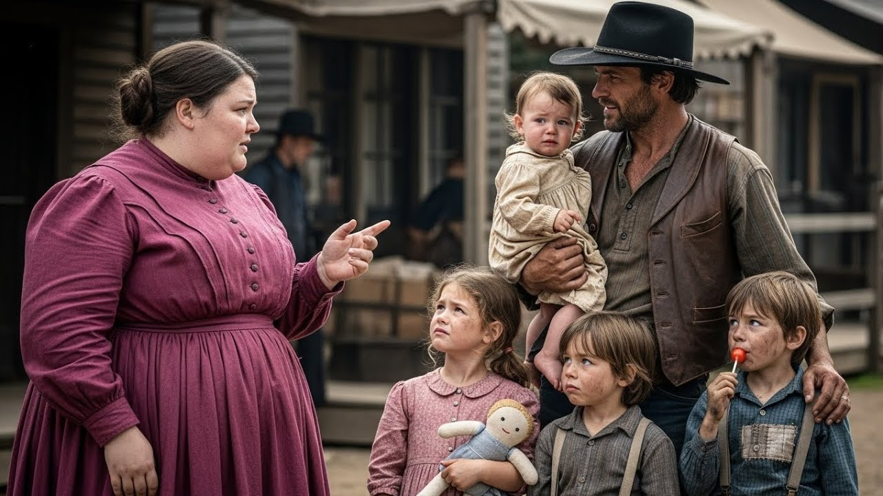 “I’m not fit for any man,” she said quietly—”But I Can Love Your Children.” | HO