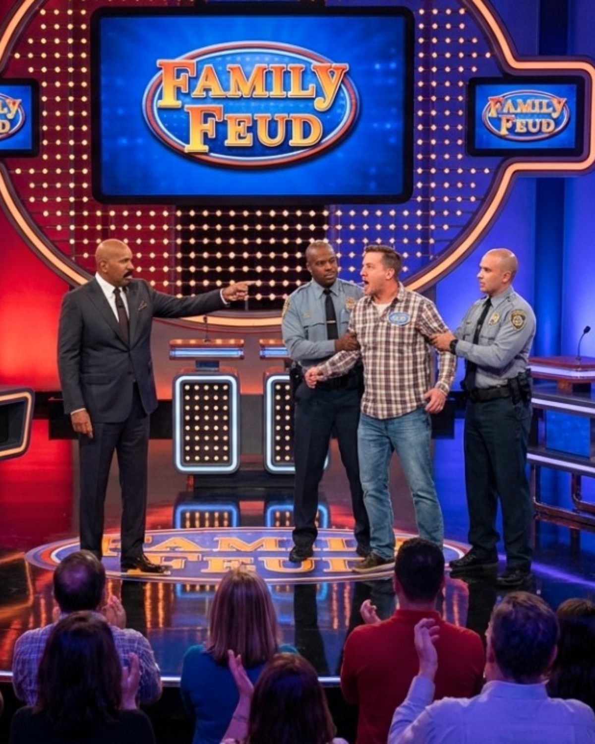 Steve Harvey KICKED OUT White Contestant After Disgusting Comment About Indian Family’s Accent | HO!!!!