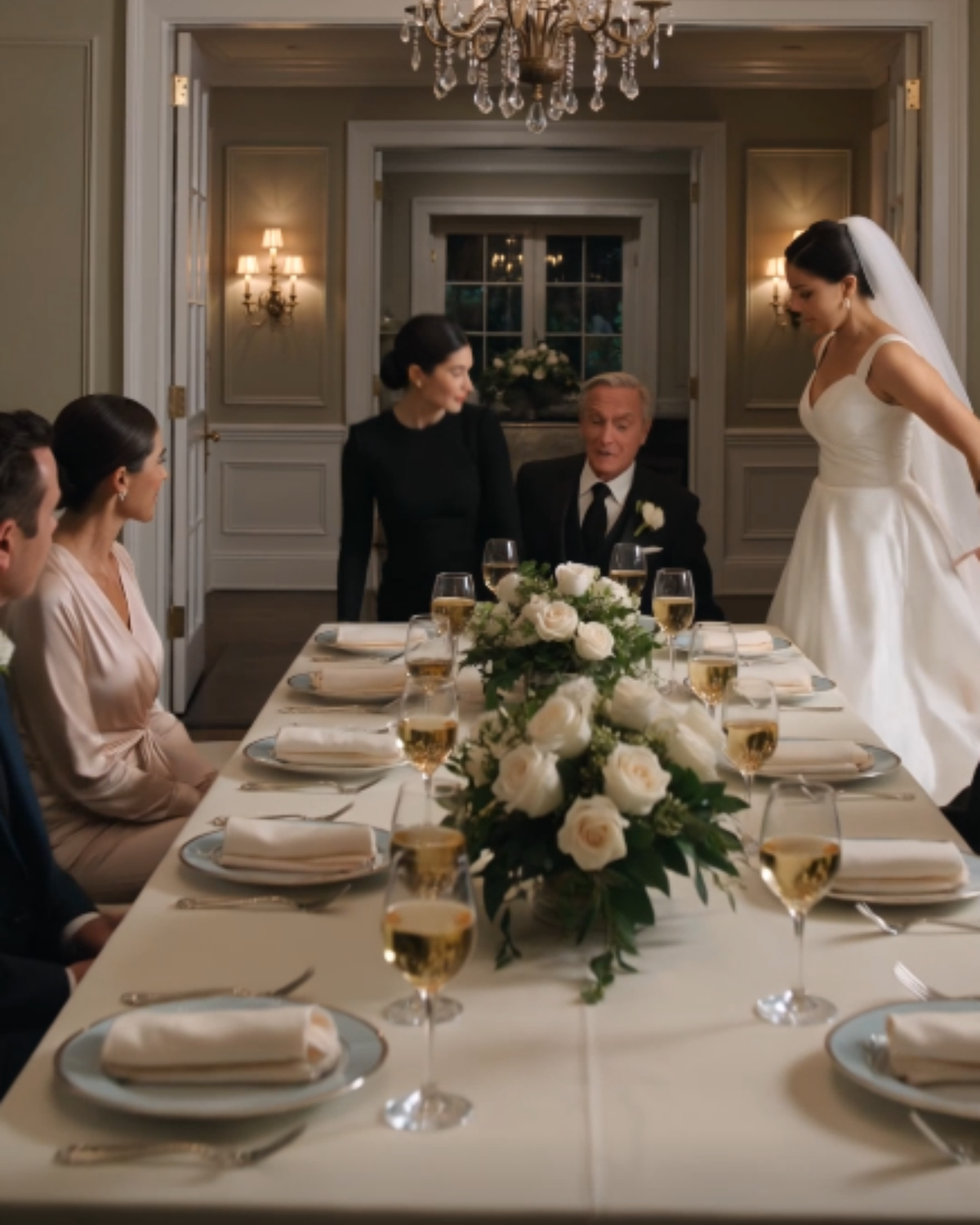 s – My Sister’s In Laws Laughed When I Walked In Alone — Then The Bride’s Grandfather Bowed To Me