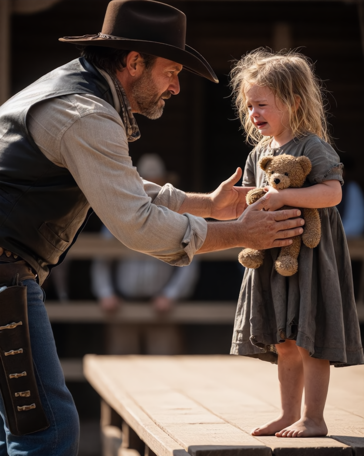 “Nobody Wants Me,” She Sobbed—Until a Rich Cowboy Stepped Onto the Auction Stage | HO