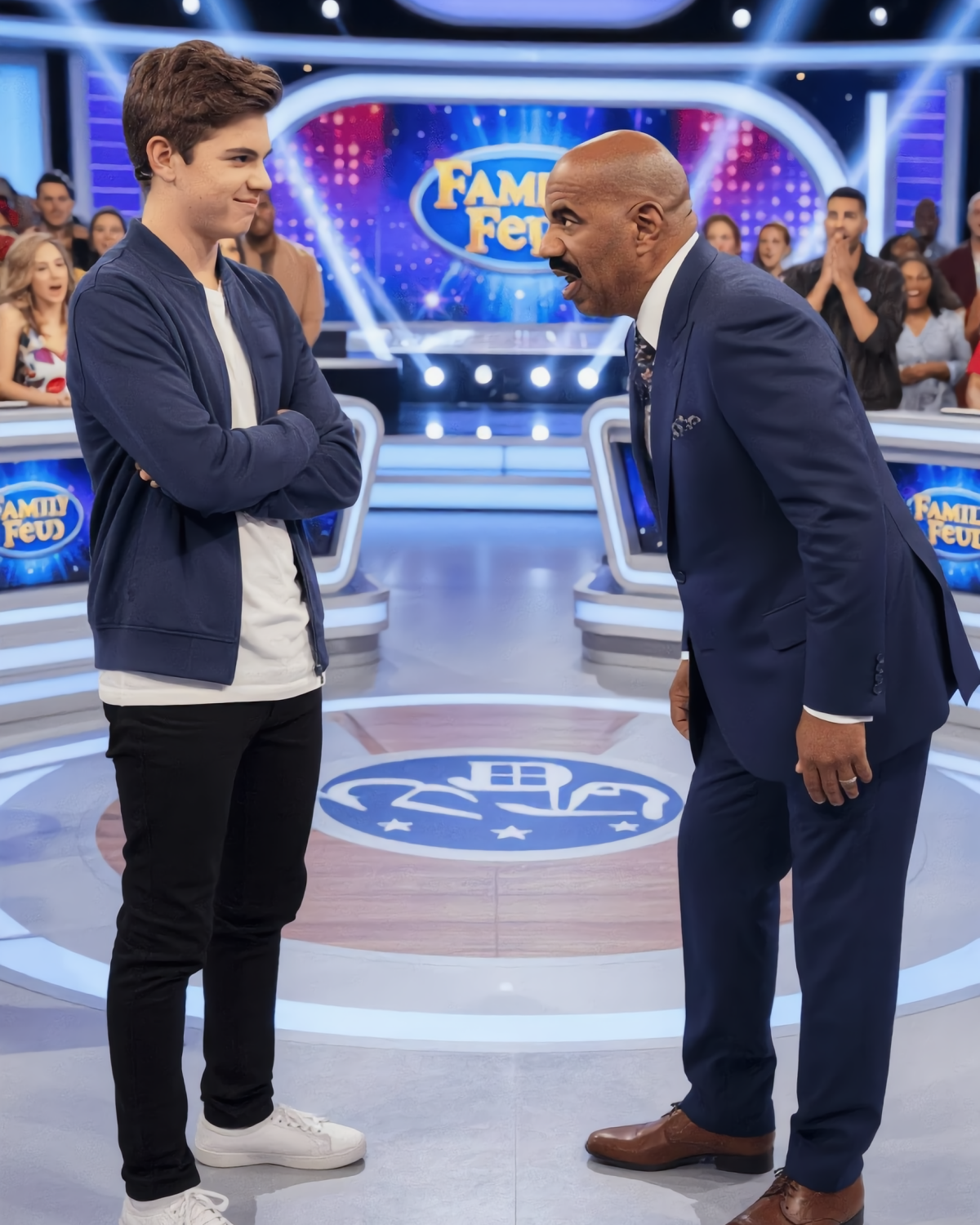 “You can’t do anything to me” An arrogant teen laughed at Steve Harvey… and Got INSTANT KARMA on Family Feud | HO!!!!