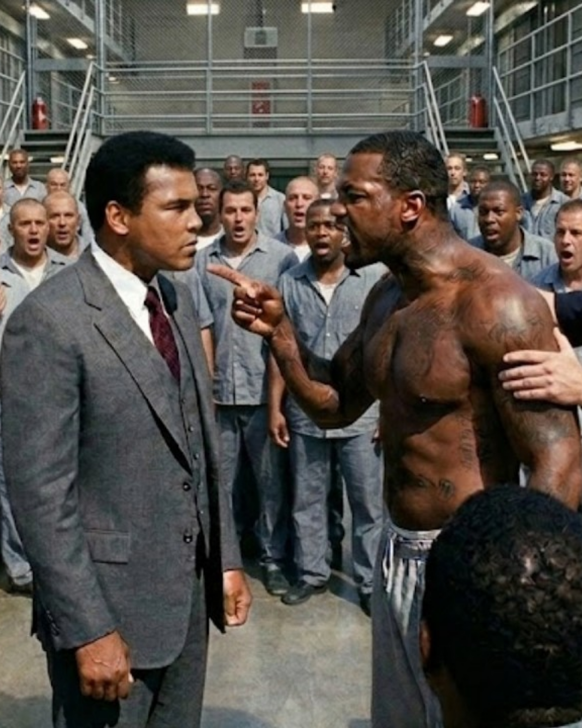 “Titles don’t mean anything in here.” The Most Dangerous Inmate in Prison “Called Out” Muhammad Ali — He Regretted It | HO!!!!