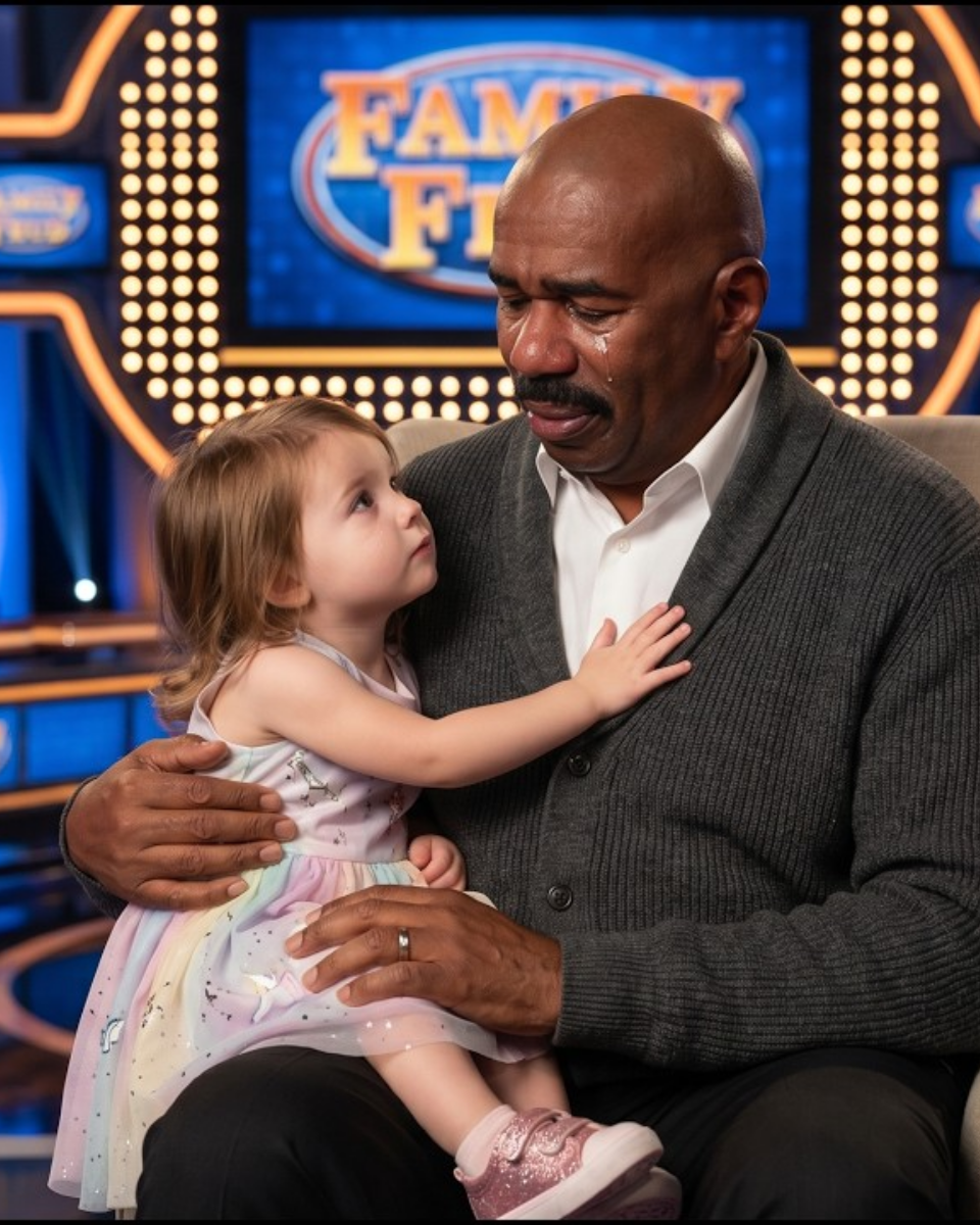 ‘Mister, why are grown-ups sad when it’s not raining?’A 3-Year-Old’s Innocent Question Brought Steve Harvey to Tears Mid-Interview | HO!