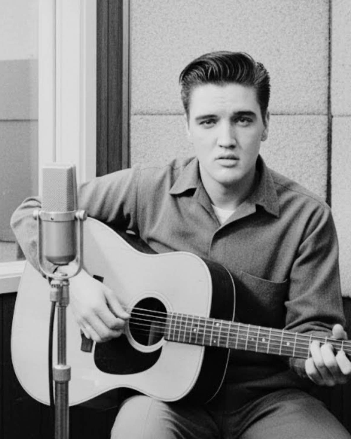 Elvis was 19. His first pro audition lasted 4 minutes before Sam Phillips said, “That’s enough. Stick to truck driving.” Elvis cried in the parking lot for 2 hours. Then he went home and wrote it all down. Five months later? He came back and changed music forever. | HO