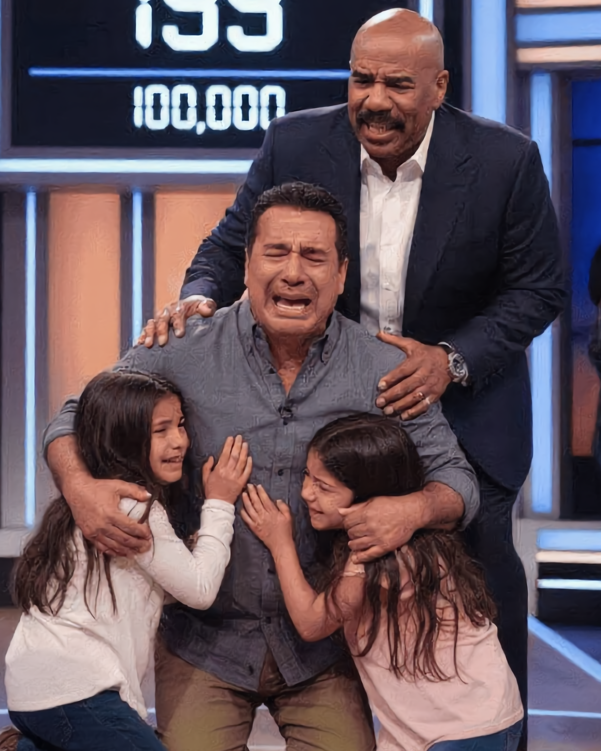 Single father lost $100k by one point — What Steve Harvey did made the audience CRY UNCONNTROLLABLY: “Fix it or I quit.” | HO!!!!