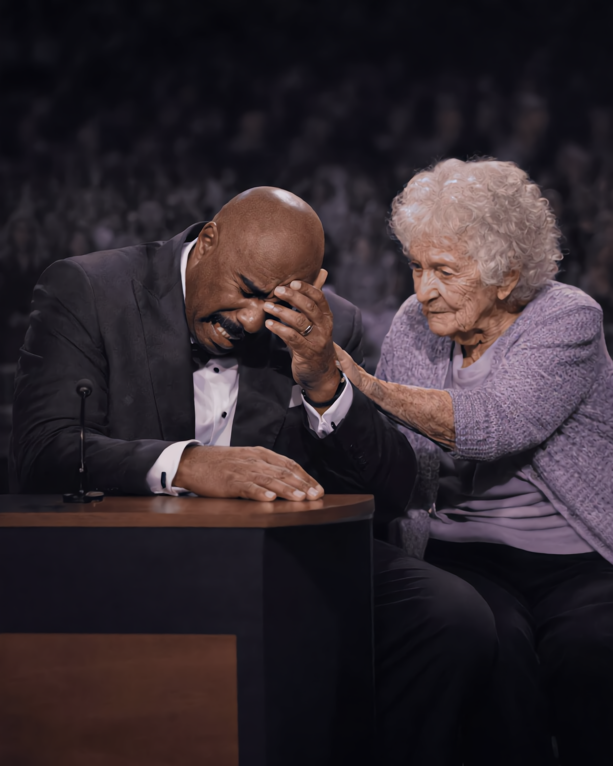 Steve Harvey breaks down on air after a 97-year-old woman shares a secret about his late mother — one she’d carried for 53 years. | HO!!!!