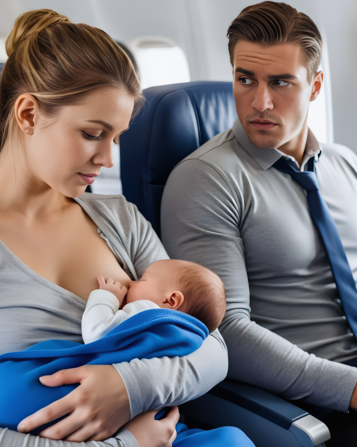 The single dad’s baby wouldn’t stop crying on the plane — until a single mother did the unthinkable. | HO