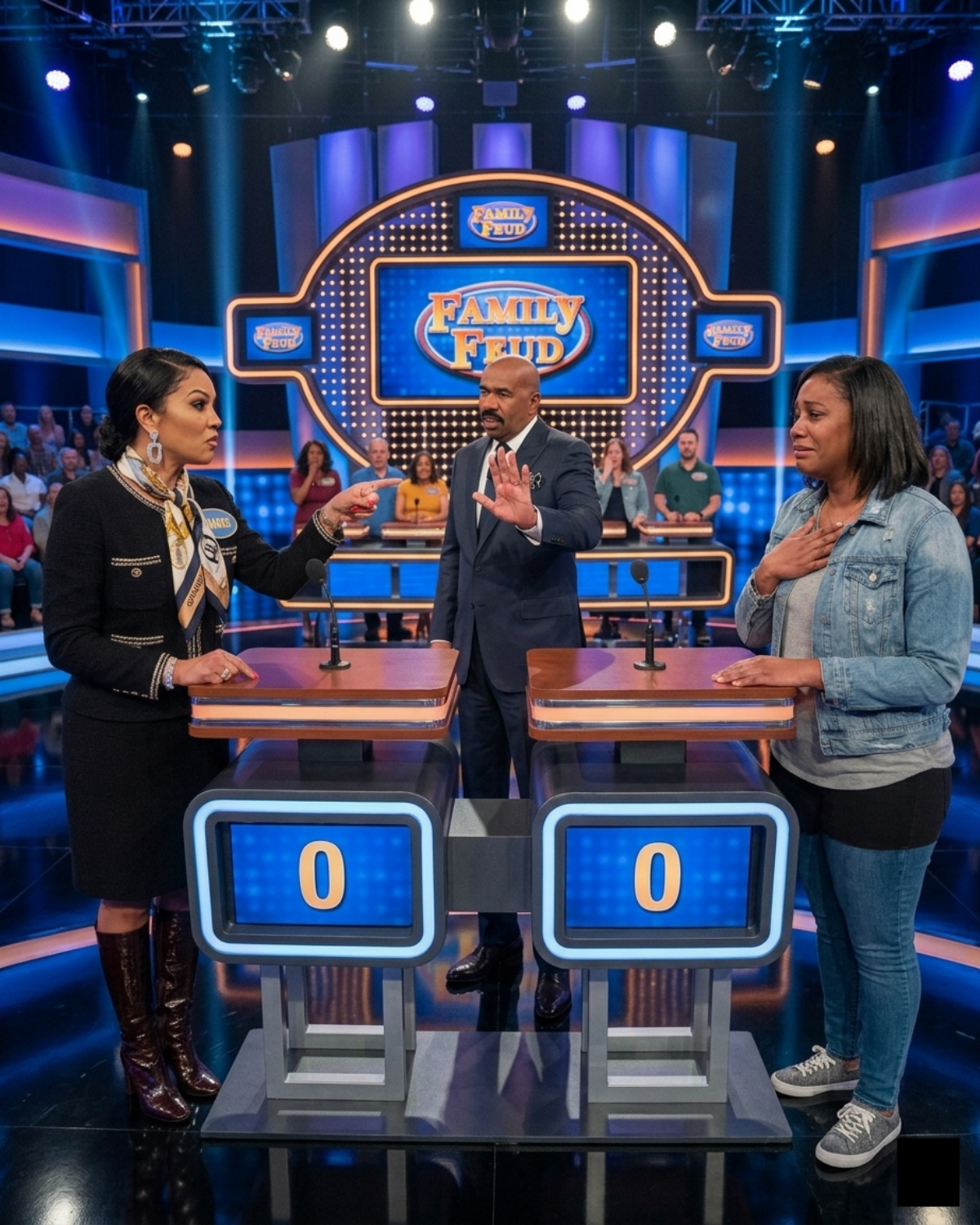Rich Contestant Told Single Mom “Get a REAL Job” — What Steve Harvey Did Next Made Her Cry | HO!!!!