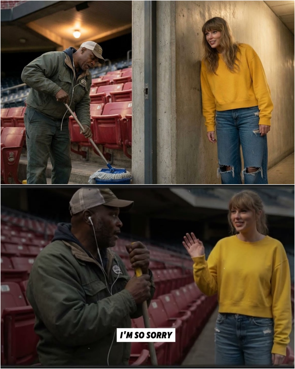 Taylor Swift Heard a Janitor Singing Her Song – What She Did Next No One Saw Coming | HO