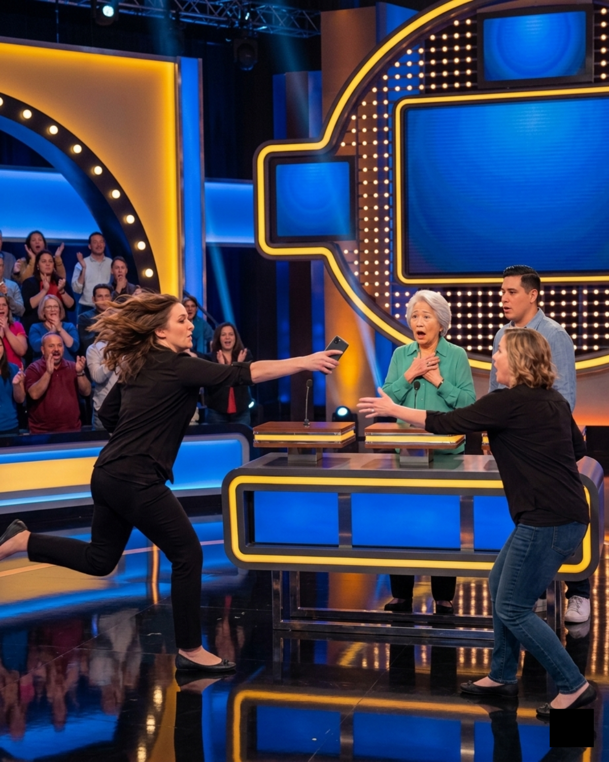 Producer RUSHES a Phone to Steve Harvey – The Voice on the Other End Made Him Drop His Cards | HO!!!!