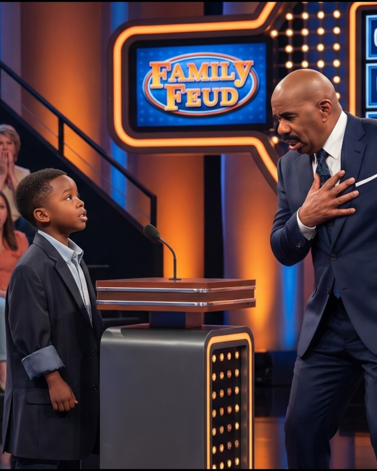 “Her crying.” This 6-Year-Old Gave the Answer That Made Steve Harvey Walk Off His Own Stage… | HO!!!!