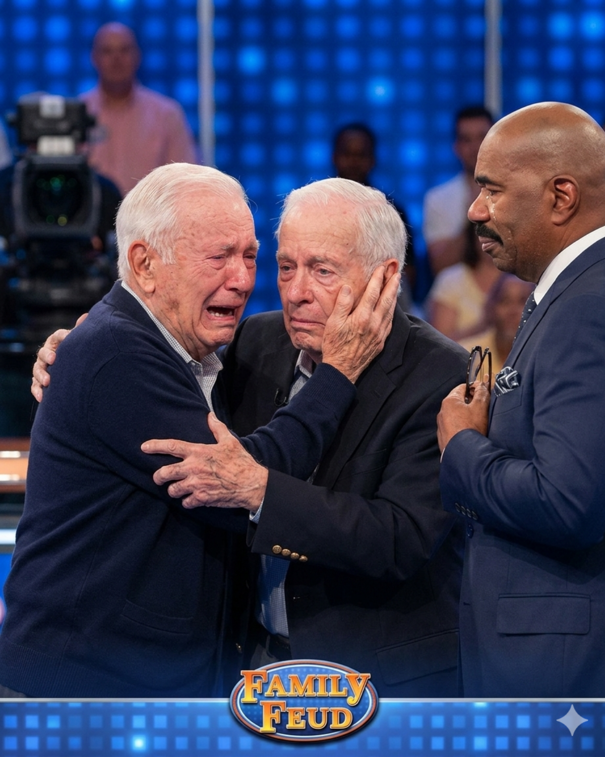 87 Year Old Twin Brothers MEET for the FIRST TIME — One little boy’s question that changed everything. Steve Harvey Can’t Stop Crying | HO!!!!