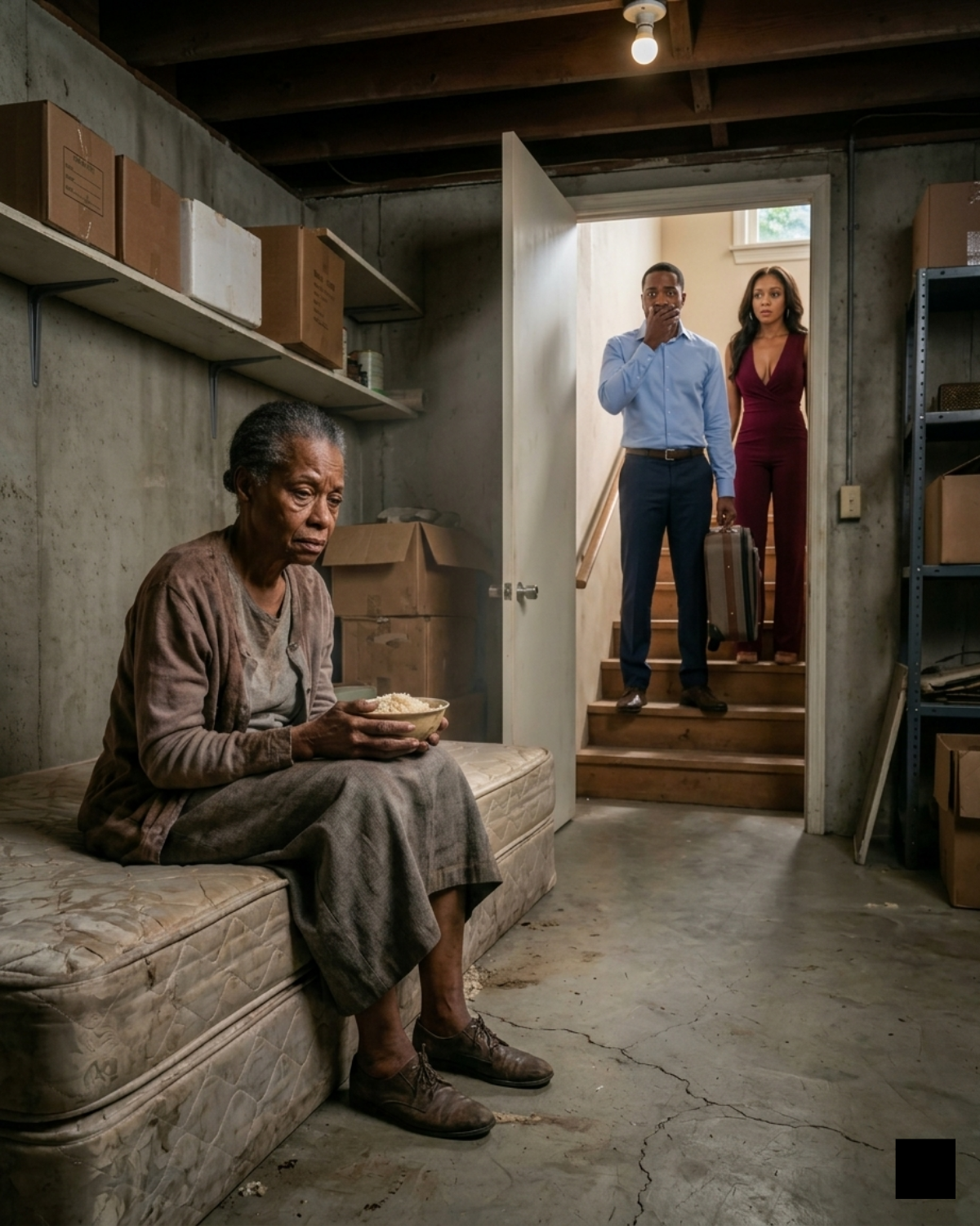 I Came Back From Abroad And Found My Mother in the Basement—My Wife Locked Her There | HO