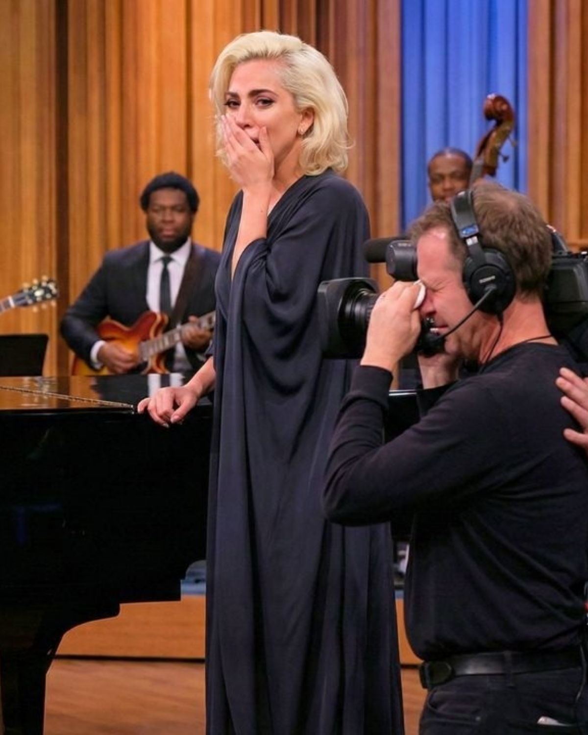 Jimmy Fallon Played a Wrong Note for Lady Gaga — Her Reaction Made the Crew Cry | HO!!!!