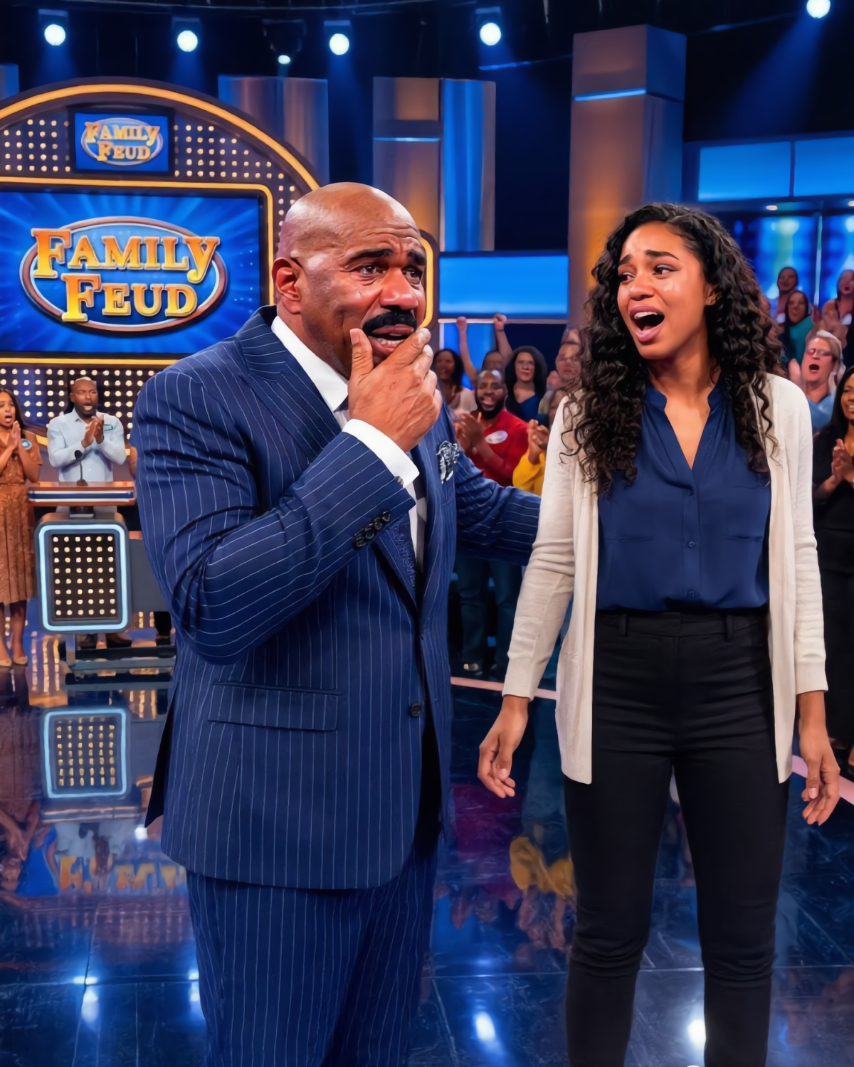 “Dad… I Never Left” — Steve Harvey BREAKS DOWN After Missing Daughter Walks On Stage | HO!!!!