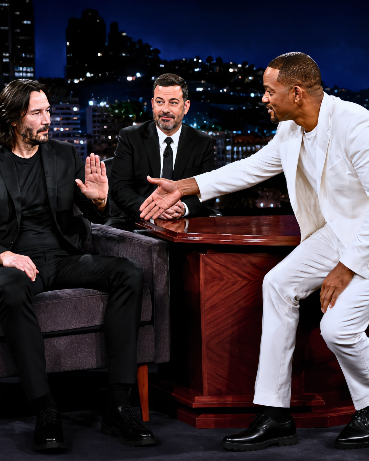 Keanu Reeves refused Will Smith’s handshake on live TV. The room went silent. | HO!!!!
