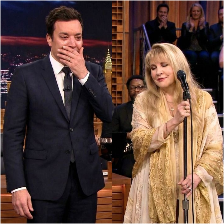 Jimmy Fallon IN TEARS When Stevie Nicks Suddenly Lets The Music Fade After Hearing This | HO