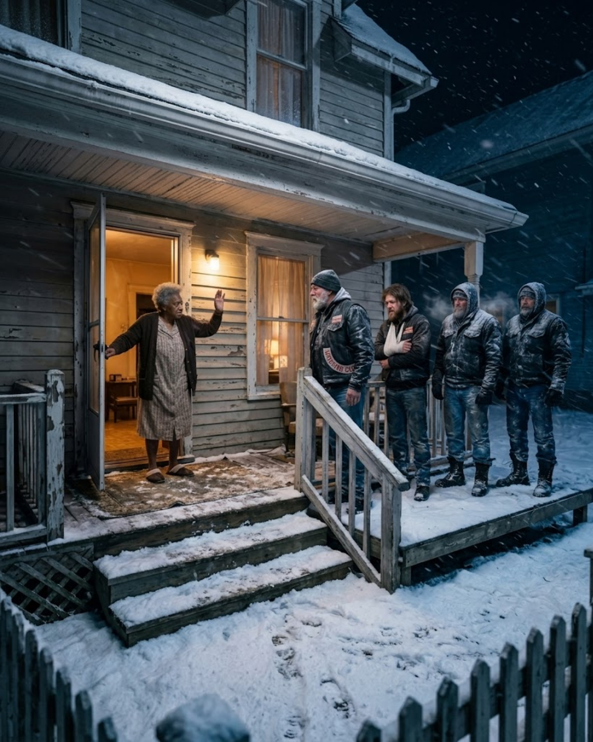 Grandma Sheltered Hells Angels in Blizzard — What Happened Next Morning Will Shock You | HO”