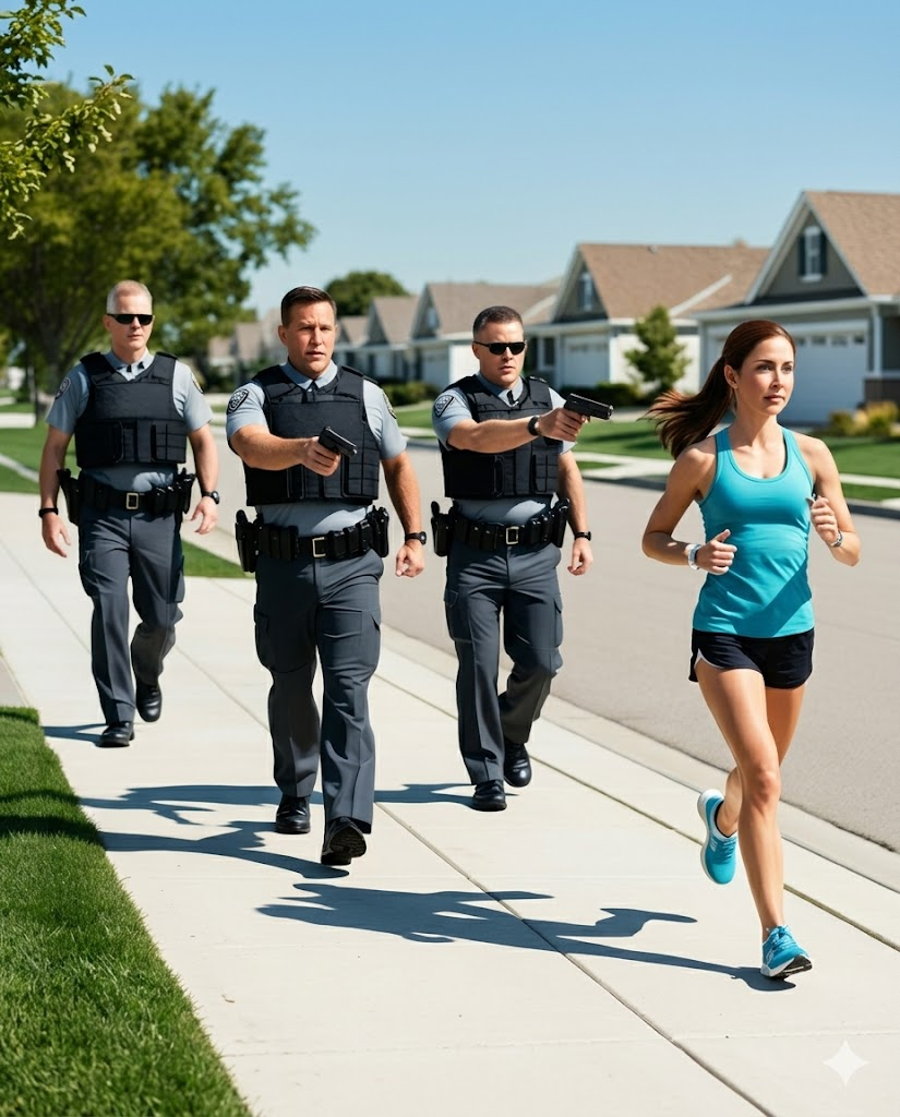 s – HOA ‘Police’ Pulled a Gun on My Wife for Jogging Without ID – They Didn’t Know She Was Active Delta Force