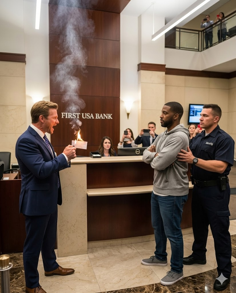 s – What if the man you just humiliated in front of an entire bank — and thousands watching live — turned out to own the whole damn building?