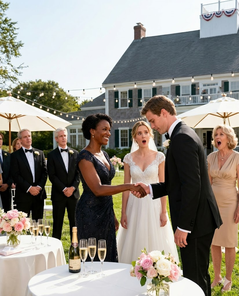 s – She Was Humiliated at a Luxury Hamptons Wedding… Until the Groom Whispered Her Real Title.