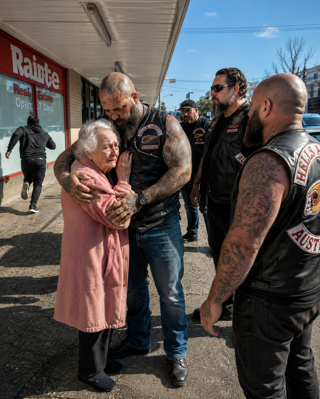 “He Took My Medicine,” a 92-Year-Old Woman Whispered to a Biker—Hours Later, 180 Hells Angels Were Searching for the Man Responsible.