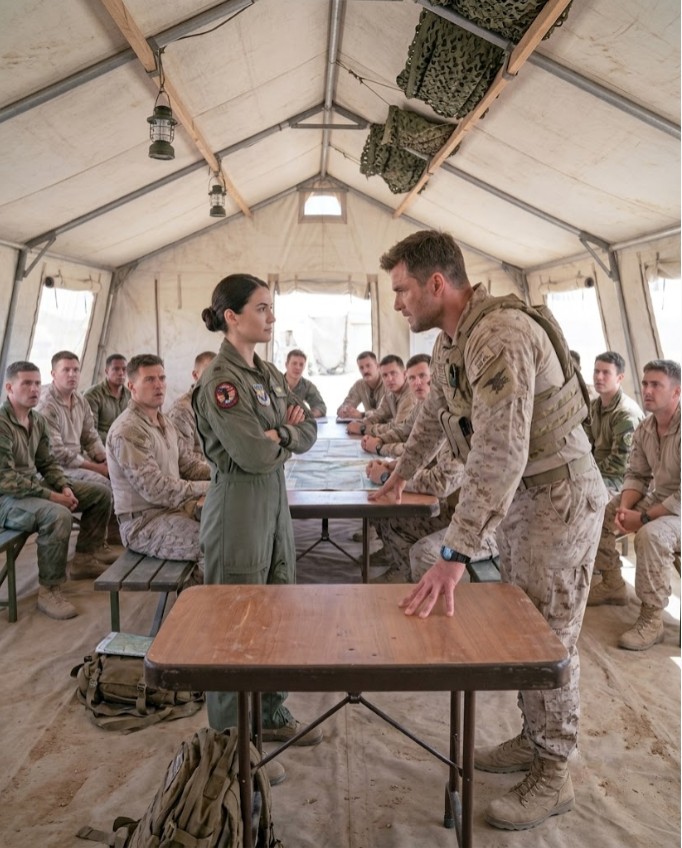 The SEAL Captain Asked, ‘Any Combat Pilots Here?’ — She Quietly Rose to Her Feet