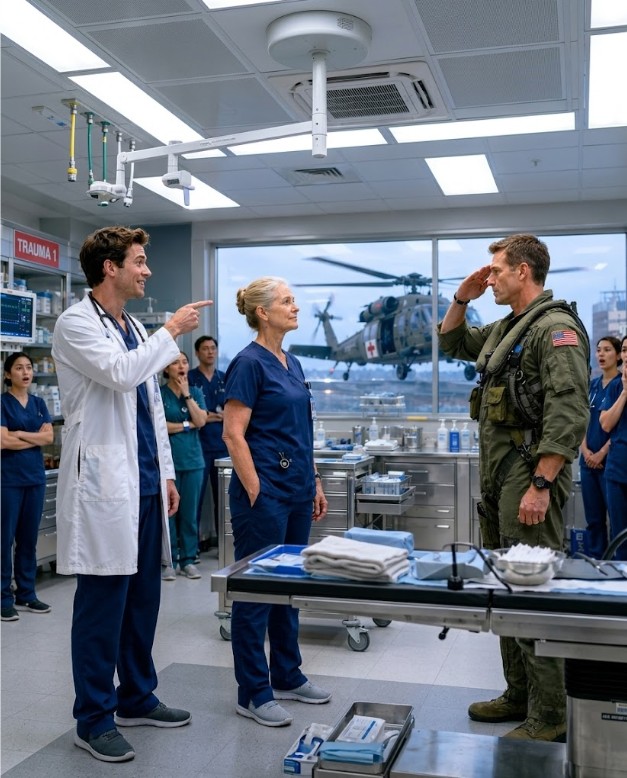 They Mocked the ‘Slow Nurse’ in the ER — Until the Helicopter Pilot Called Her Commander