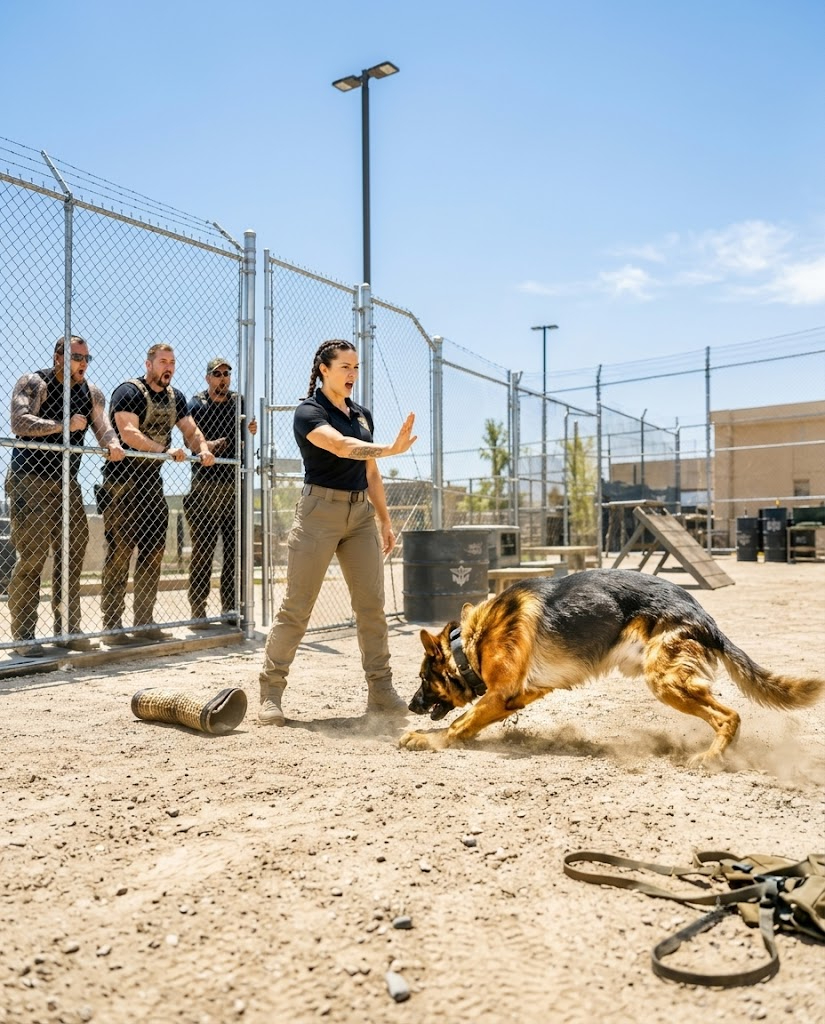 SEALs Threw the New Girl into a K9 Fight — Not Knowing She commander the Dog!