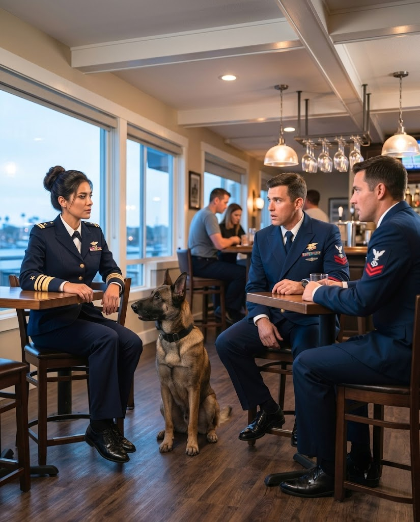 'Wrong Bar, Princess,' Two Navy SEALs Laughed—Then Their K9 Heard My Voice And Whined At My Feet