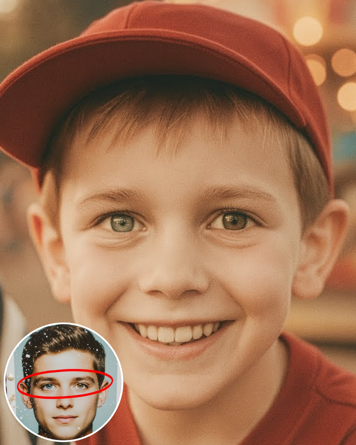 She looked away for 2 seconds. Her 5-year-old vanished. 20 years later, in another city, she saw a face on a church flyer. Same rare eyes. One blue, one honey brown. | HO