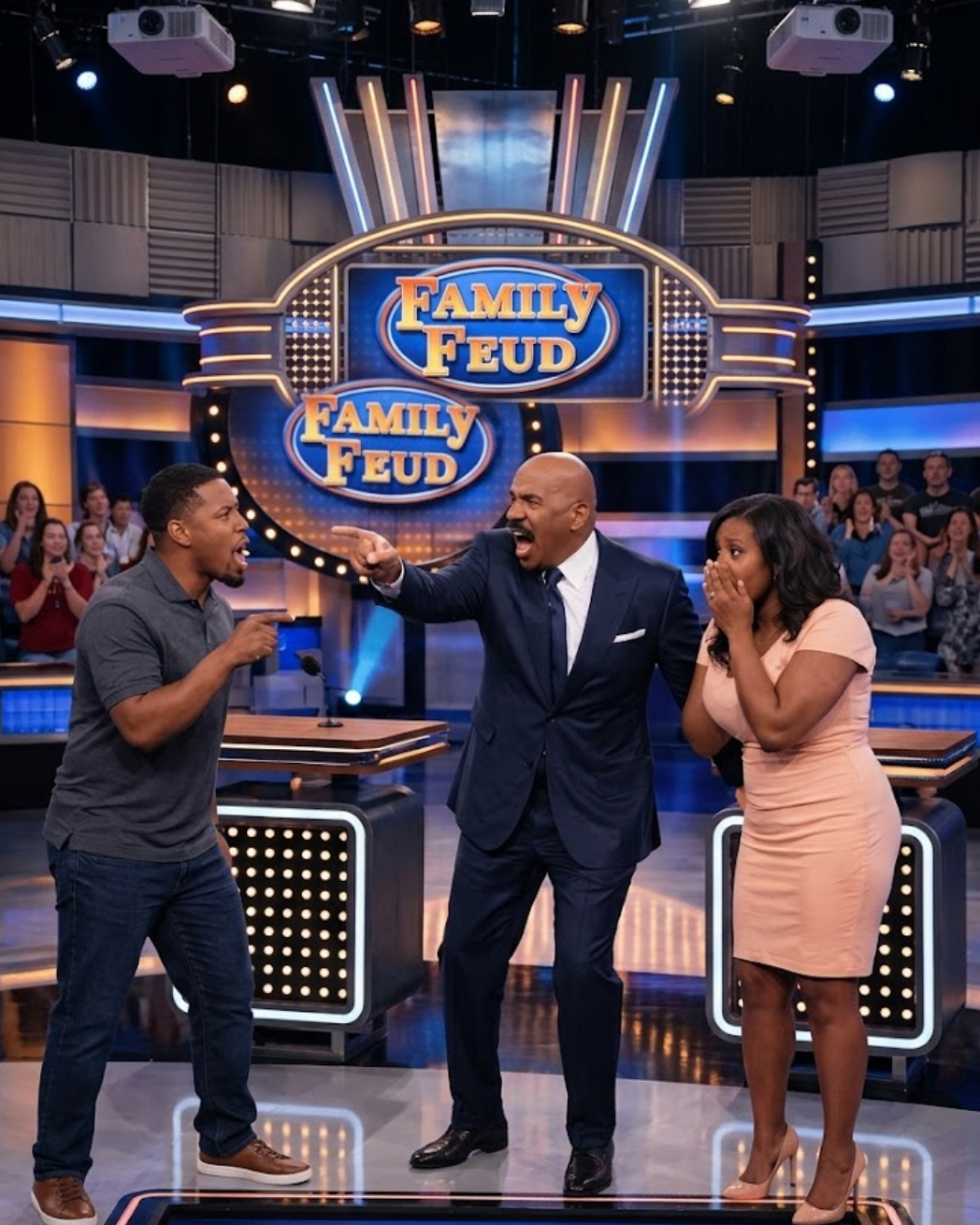 Steve Harvey KICKED OUT Husband After He Called His Wife “Replaceable” on Live TV | HO!!!!