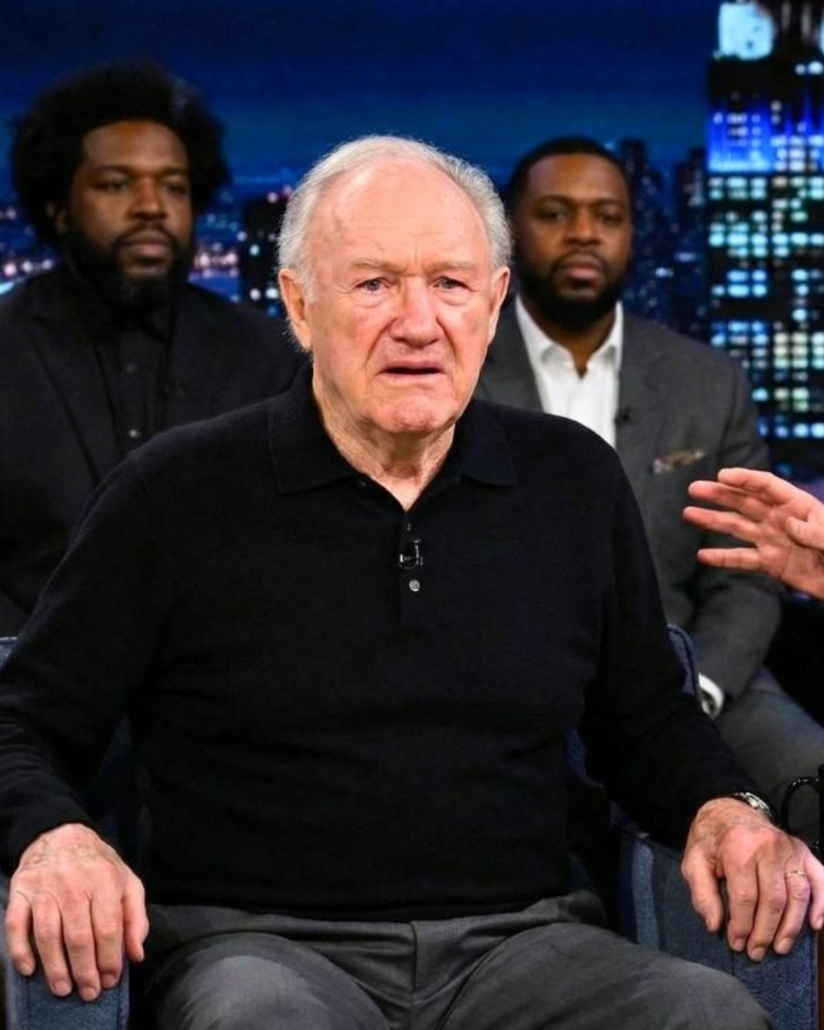 Jimmy Fallon SHOCKED When Gene Hackman Suddenly Stops Mid-Story After Hearing This Name | HO!!!!