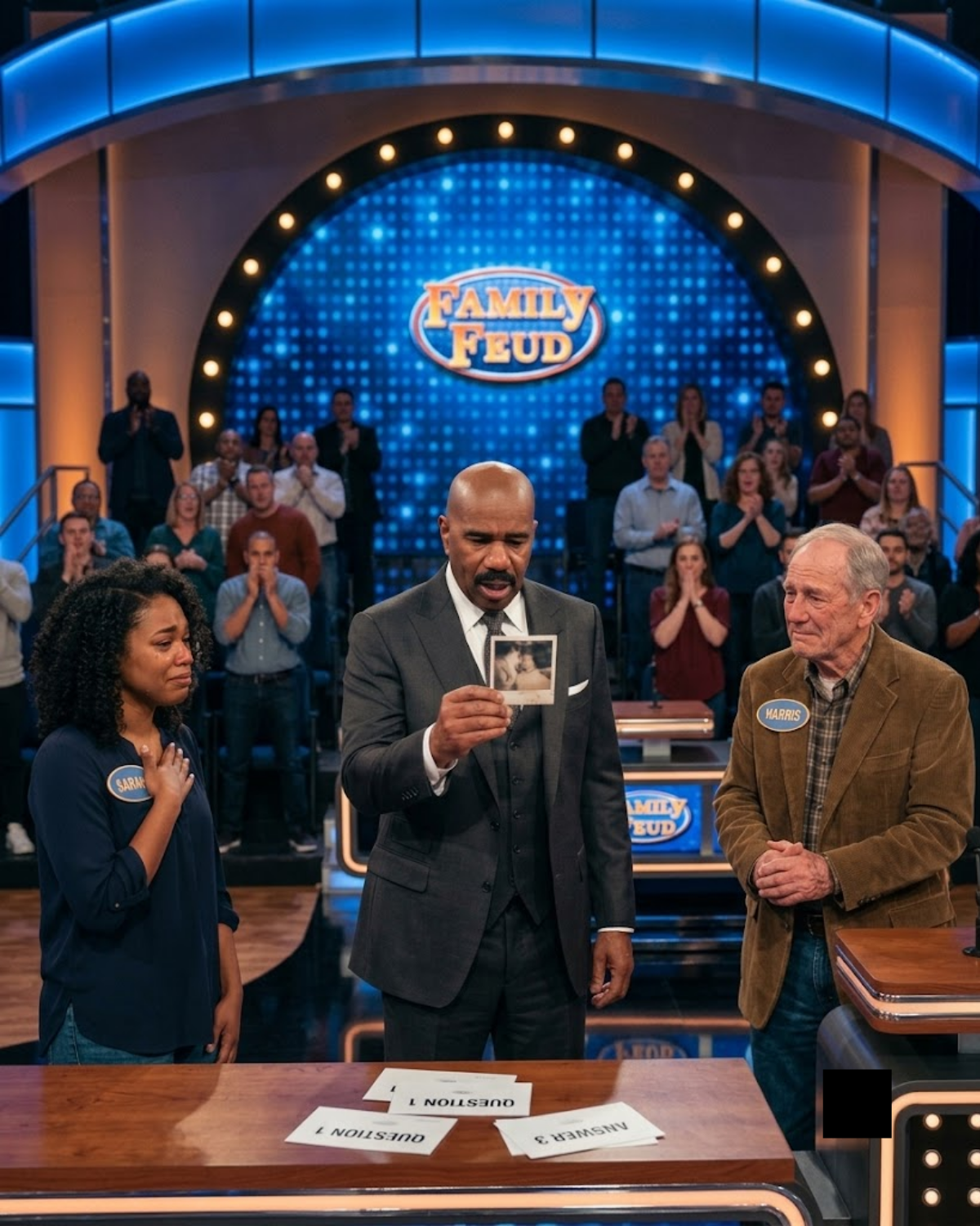 Steve Harvey DROPPED His Cards the Moment He Recognized Who Was Standing Behind Him | HO!!!!