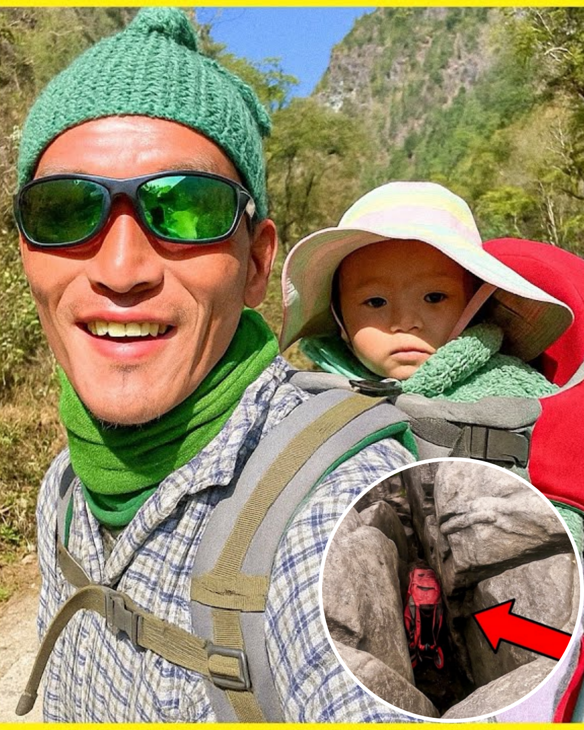 Dad & baby vanish in the Smokies. 5 years later, hikers find a red backpack wedged in a crevice… and a SINGLE clue that cracked the case wide open. | HO!!!!