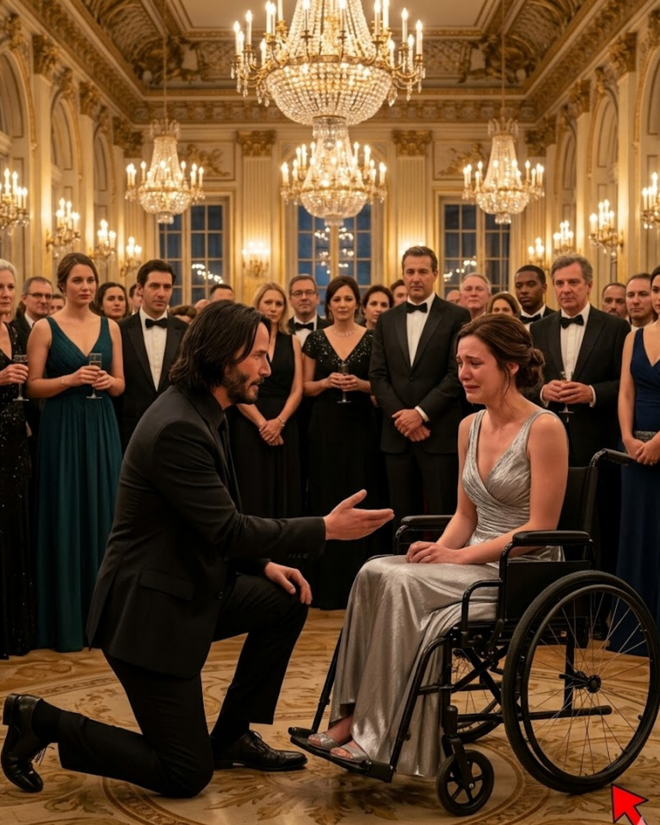 Every Boy Refused the Wheelchair Girl — Until Keanu Reeves Crossed the Room | HO!!!!