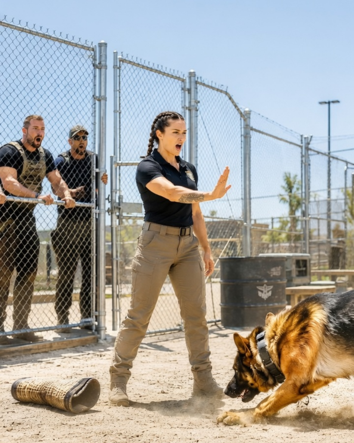 SEALs Threw the New Girl into a K9 Fight — Not Knowing She commander the Dog!